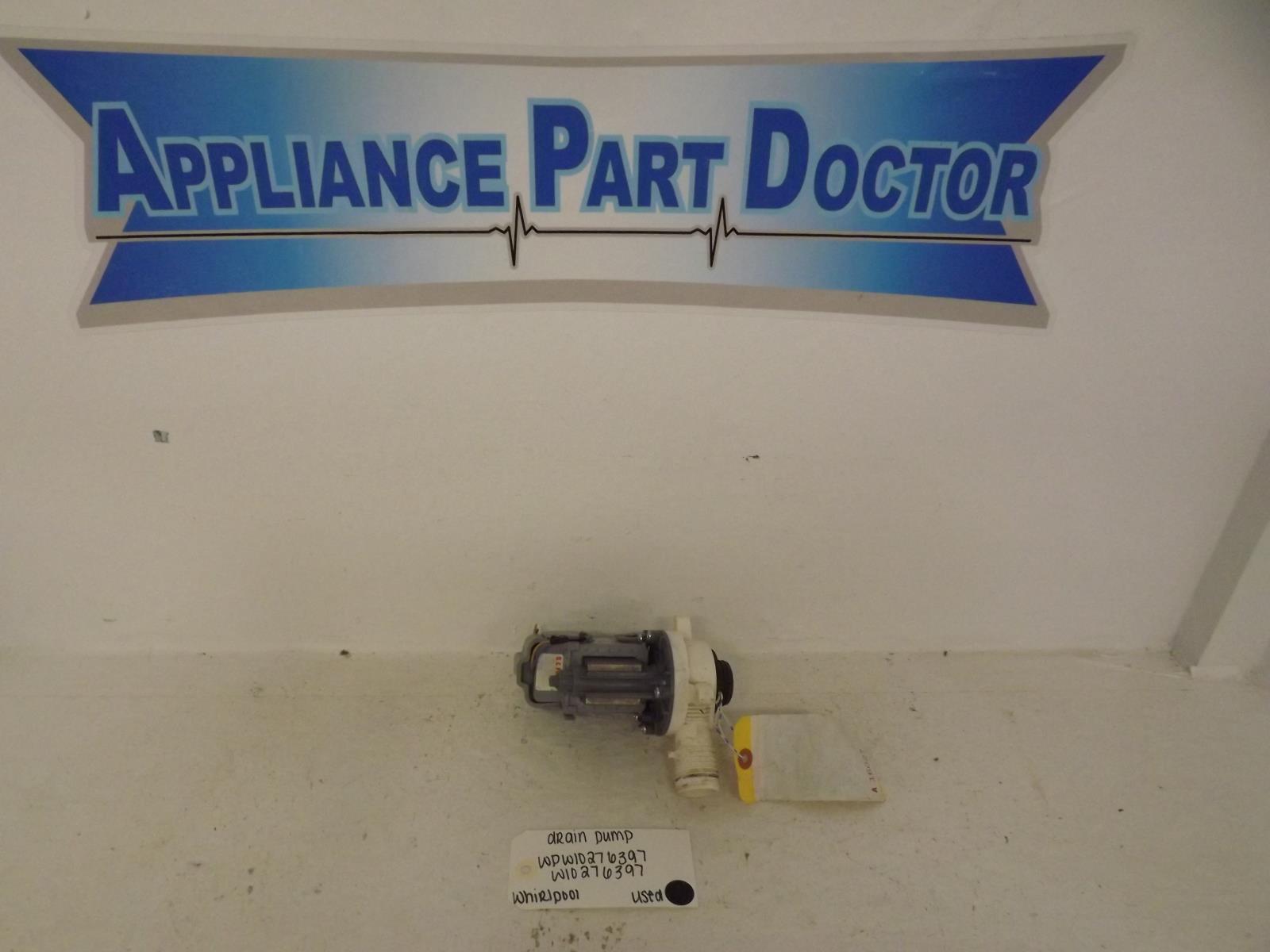 Whirlpool Washer WPW10276397 W10276397 Drain Pump Used Whirlpool Washer WPW10276397 W10276397 Drain Pump Used